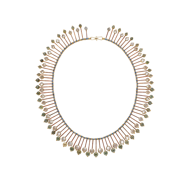 Carlo Giuliano English Victorian Necklace c 1865