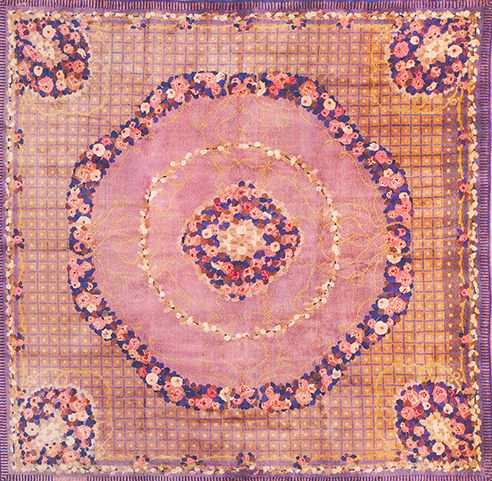 French Art Deco Rug by Paul Follot