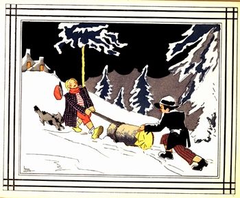 Vintage Holiday Card 121