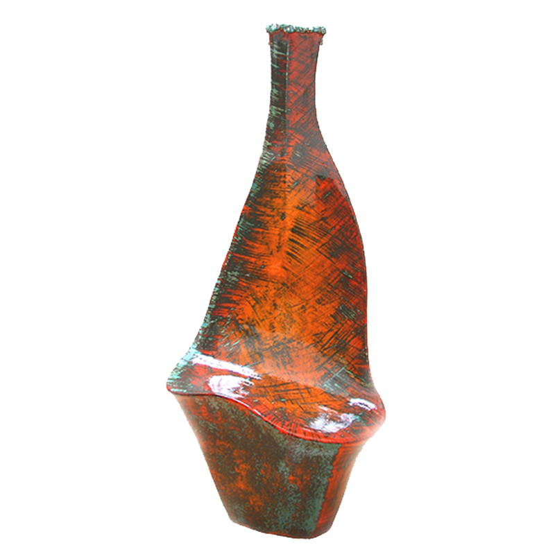 Pair of Monumental Ceramic Vases by Virginio Ciminaghi