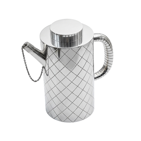 Jensen Silver Tea Pot by Bernadotte C 1930s