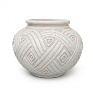 Georges Serre Art Deco Ceramic Vase French C 1935